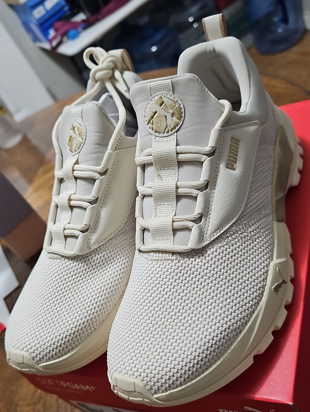 Women's Puma Softfoam Trainer - Cream